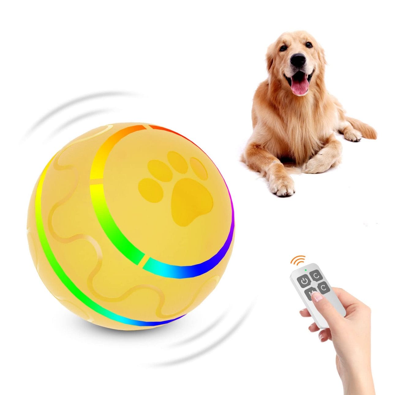 Bysunty Interactive Dog Ball Toy