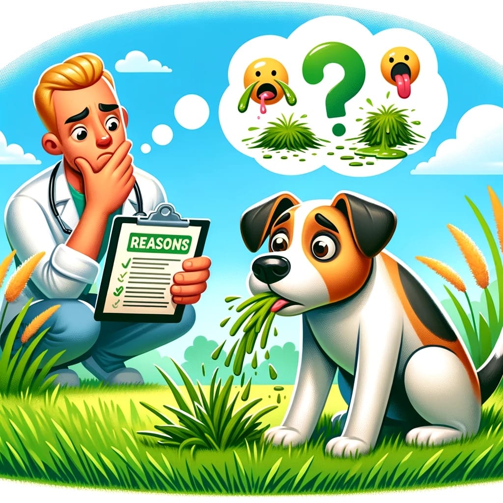 Why is My Dog Eating Grass and Throwing Up?