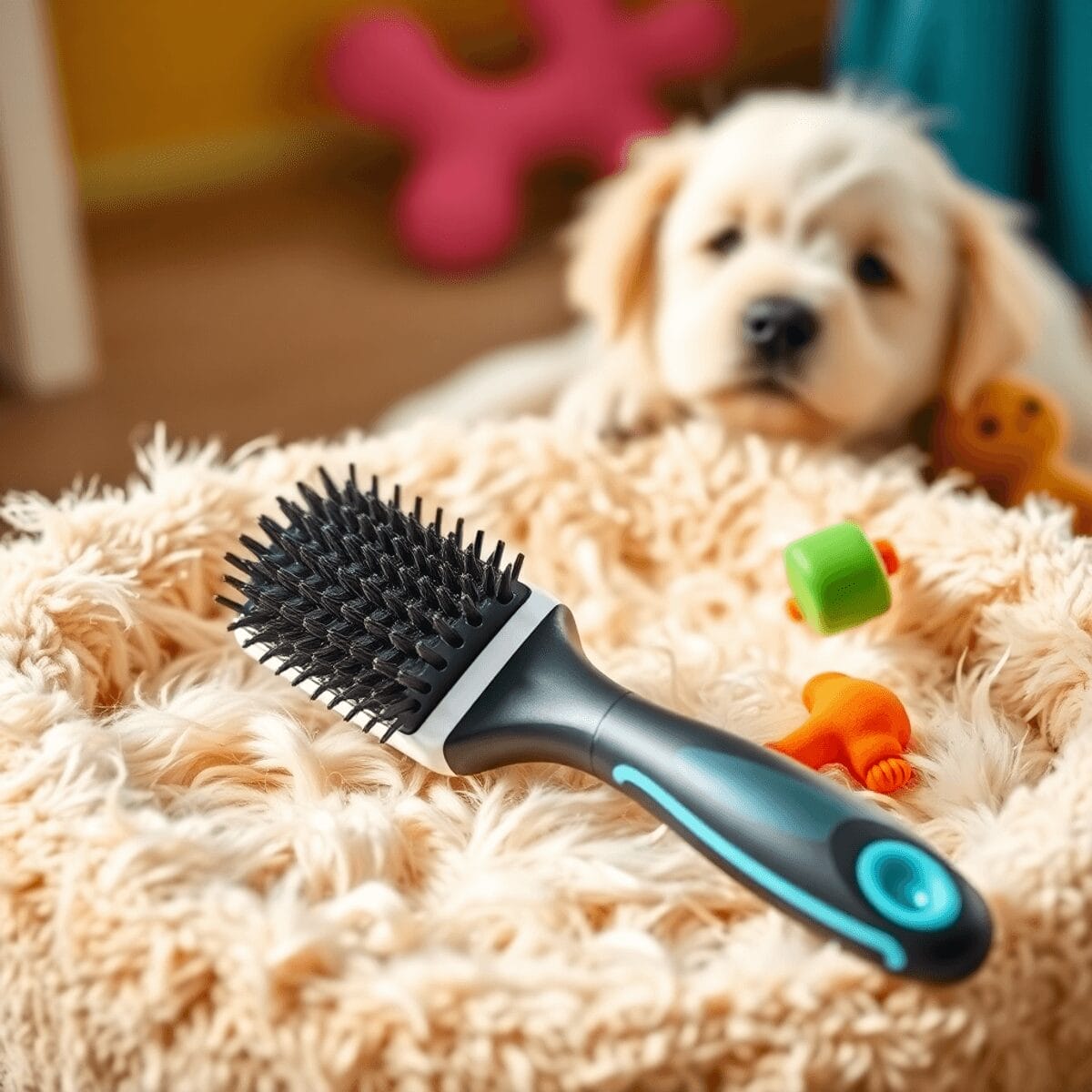 HERTZKO Double Sided Flexible Slicker Brush vs. FURminator Dual Grooming Brush