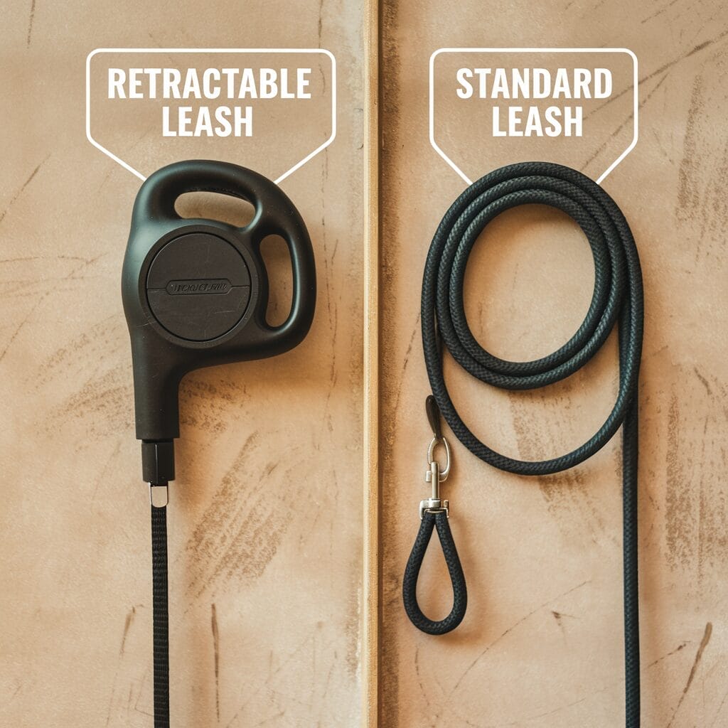 You’re Using the Wrong Leash: Retractable vs. Standard Leashes Explained