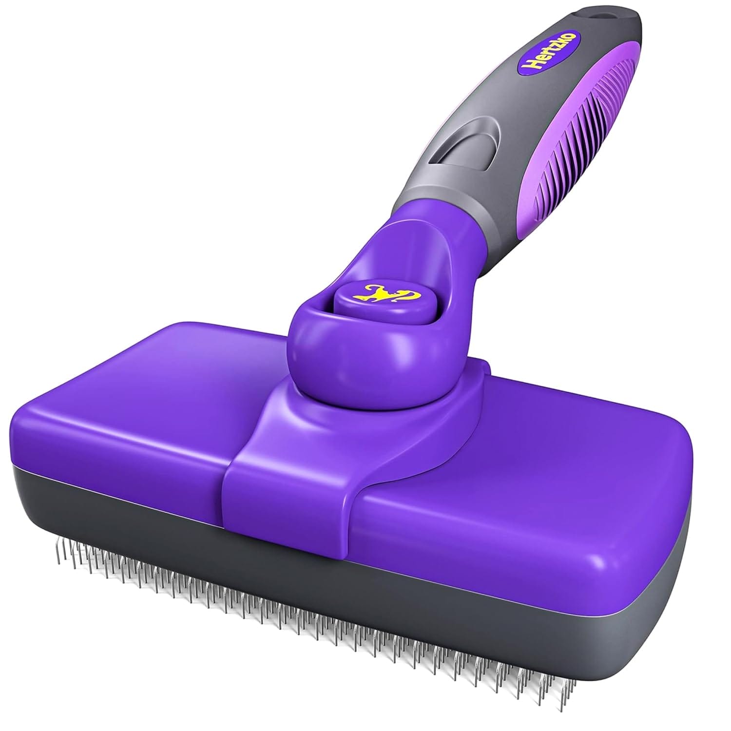 Hertzko Self Cleaning Slicker Brush for Dogs and Cats
