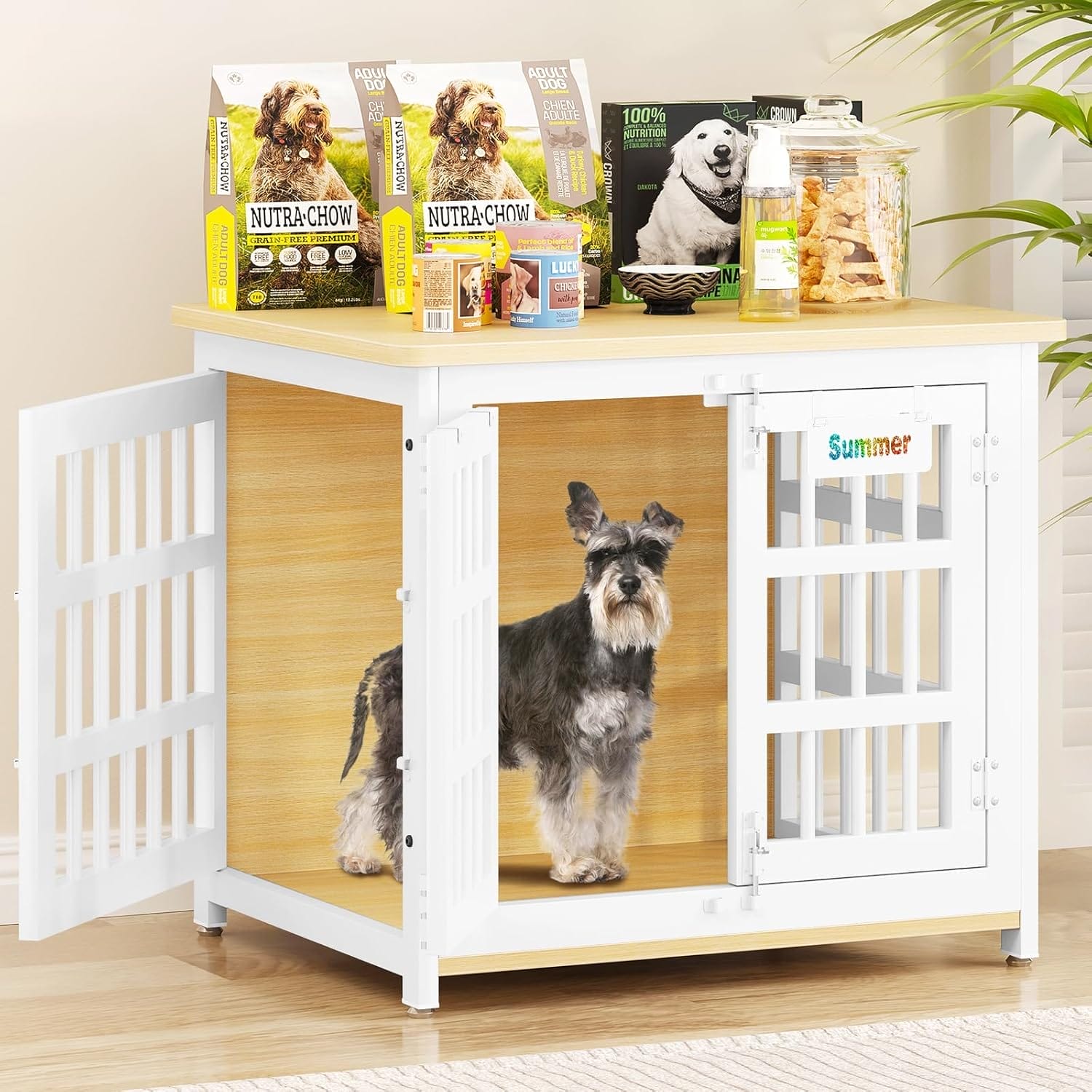 EasyCom Heavy Duty Dog Kennel Indoor