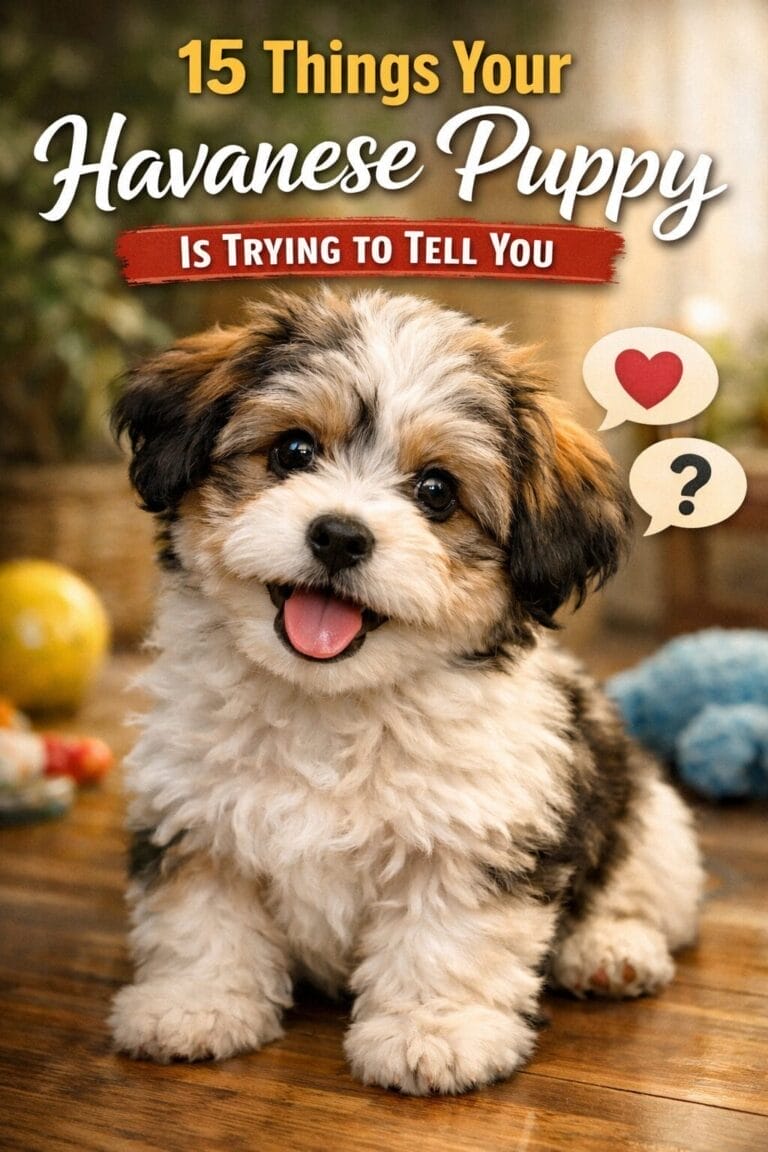 15 Things Your Havanese Puppy Is Trying to Tell You: Complete Communication Guide