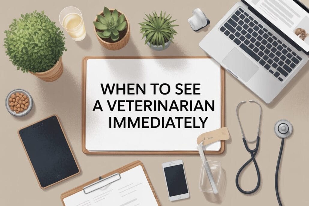 When to See a Veterinarian Immediately
