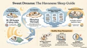 Havanese Puppy Sleep Schedule by Age